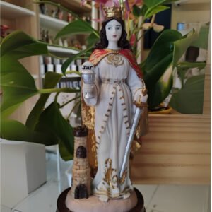 Imagem Santa Bárbara  - Proteção e Coragem