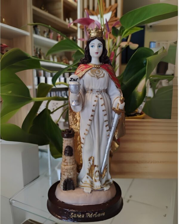 Imagem Santa Bárbara  - Proteção e Coragem