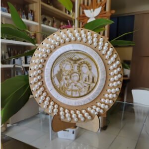 Mandala Sagrada Família com Pérolas | Proteção Familiar