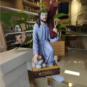 Estátua Senhor dos Passos em Resina | Via Sacra e Redenção