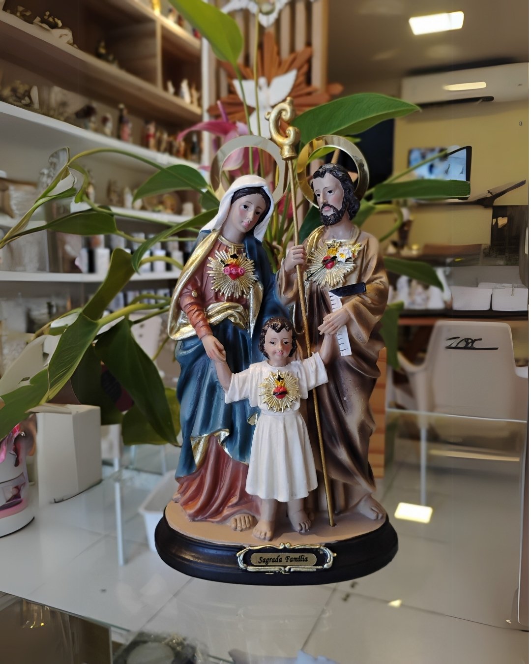 Sagrada Família com Menino Jesus em Pé