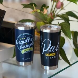 Copo Térmico para Pais 450ml - Brasfoot | 2 Modelos
